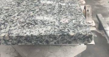 长治芝麻白楼梯踏步 芙蓉白