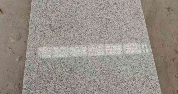 长治芝麻白光面毛板