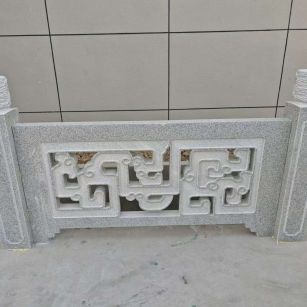长治芝麻白河道栏杆 桥栏杆