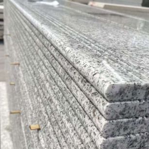 长治芝麻白楼梯踏步 花岗岩楼梯板材