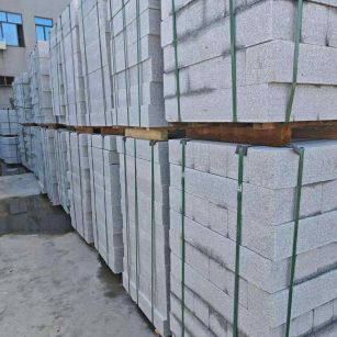 长治芝麻白路牙石，路侧石