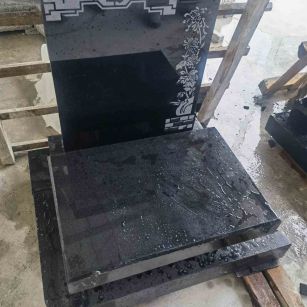 长治花岗岩墓碑石 墓碑 套墓