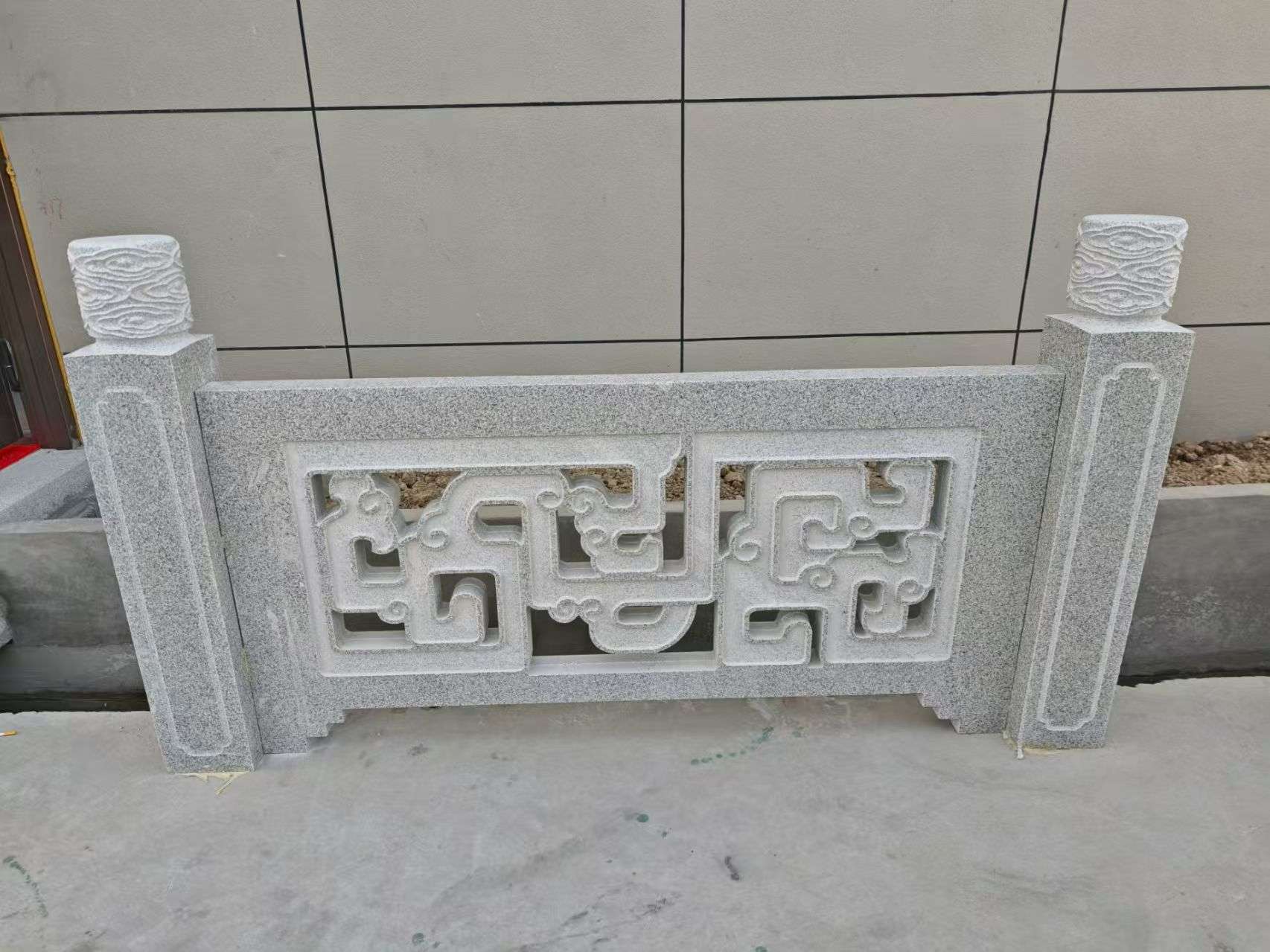 长治芝麻白河道栏杆 桥栏杆
