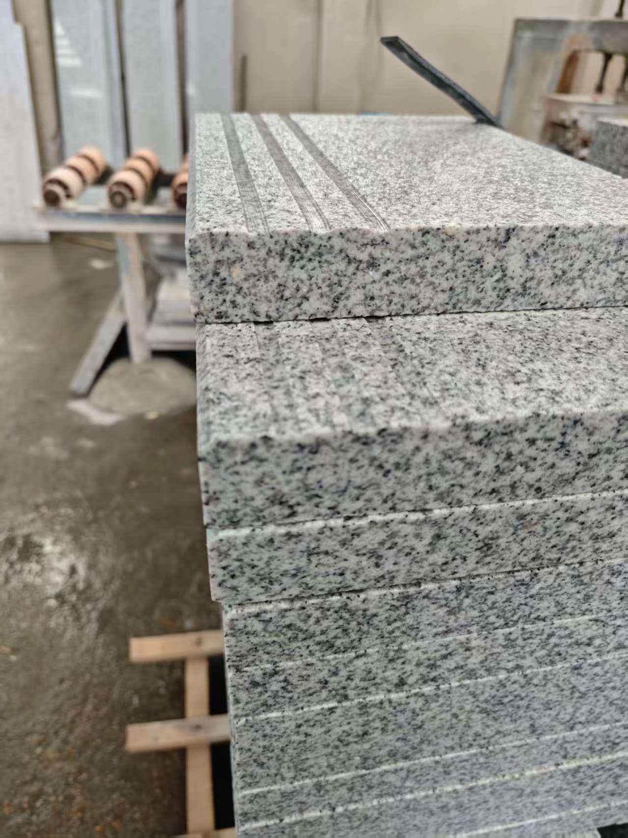 长治芝麻白楼梯踏步